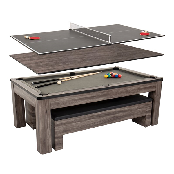 7' pool table dining table ping pong tabl