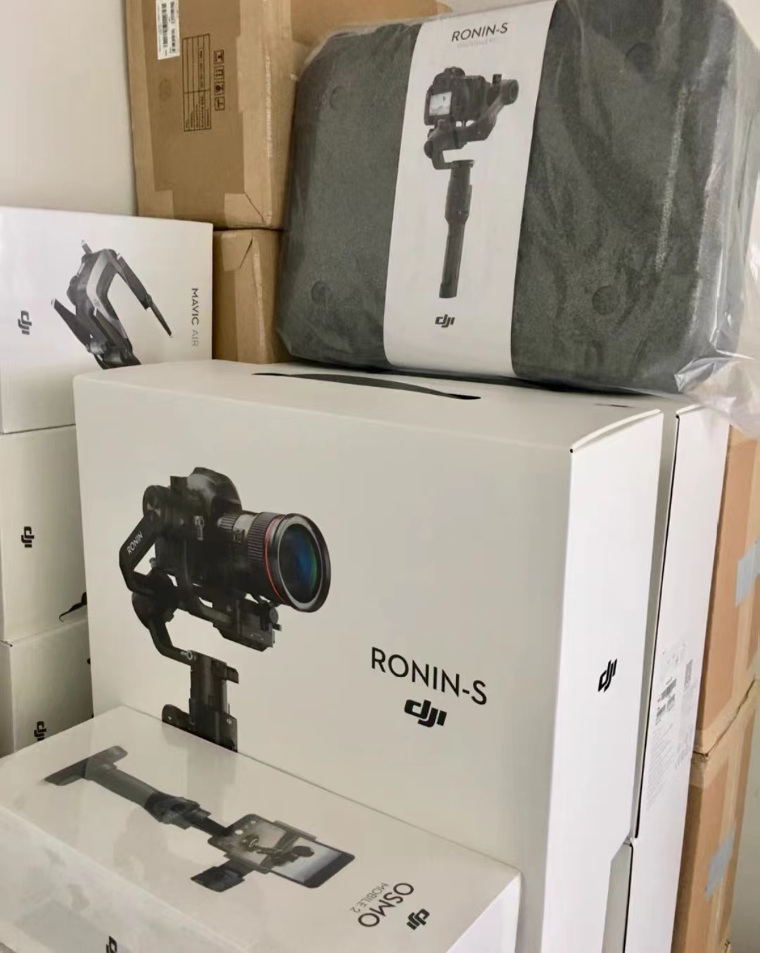 The new Ronin S series stabilizer.