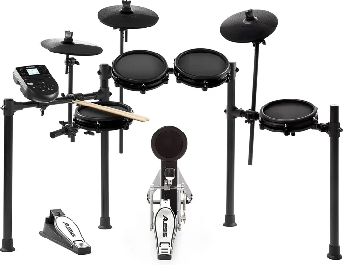 Alesis Drums Nitro Mesh Kit Bundle – Complete Electric Drum Set