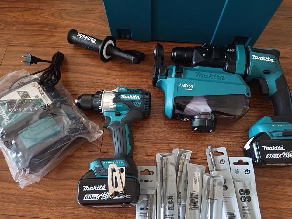 Makita XRH12Z 18V LXT 1116 AVT Rotary Hammer, Tool Oly