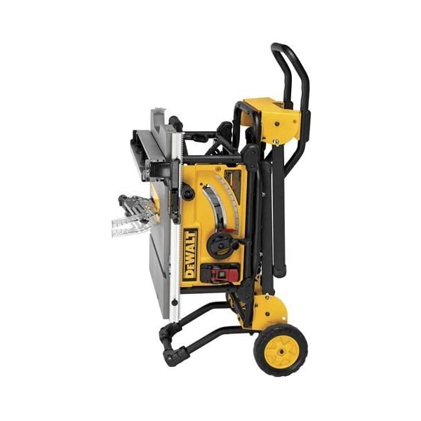 DEWALT 10-Inch Table Saw, 32-1/2-Inch Rip Capacity (DWE7491RS) 10-Inch Tablesaw w/Stand Tablesaw