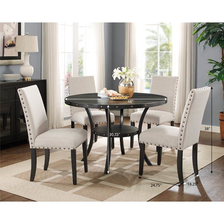 Amy 4 - Person Dining Set