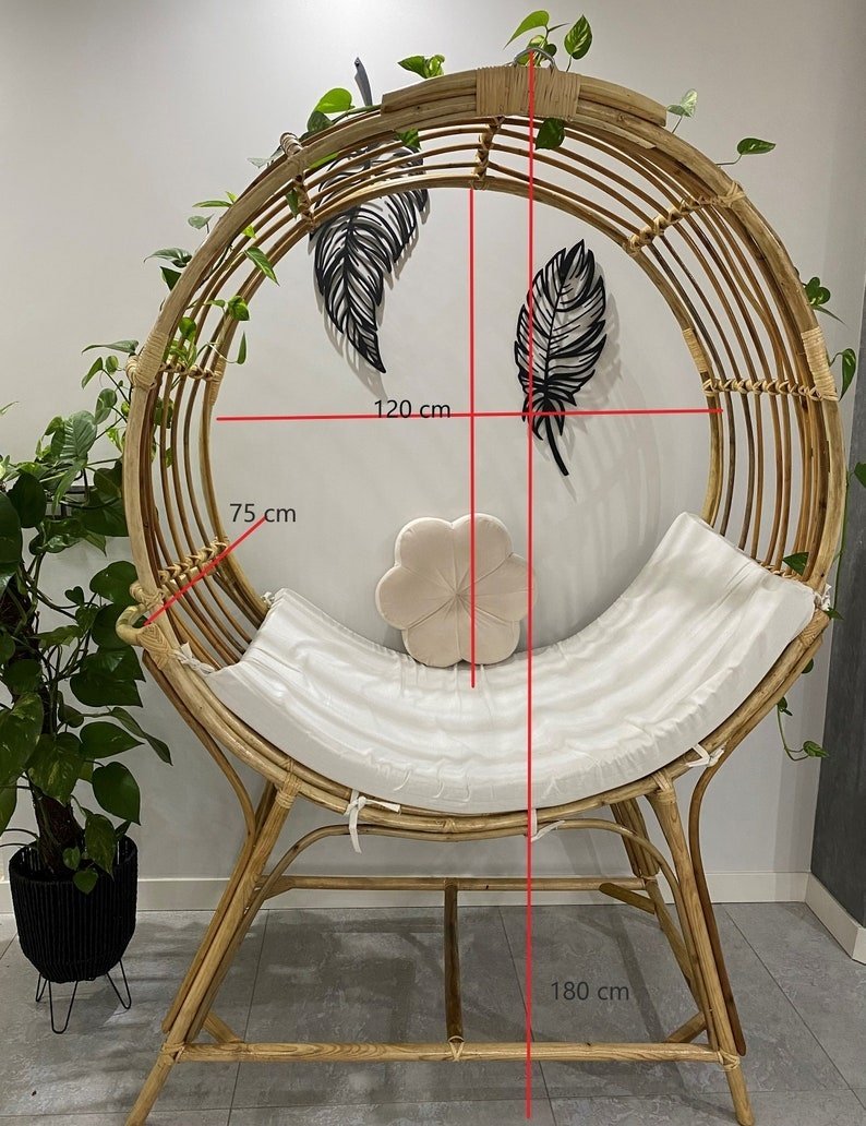 Cane chair/rattan swing/bamboo swing chair