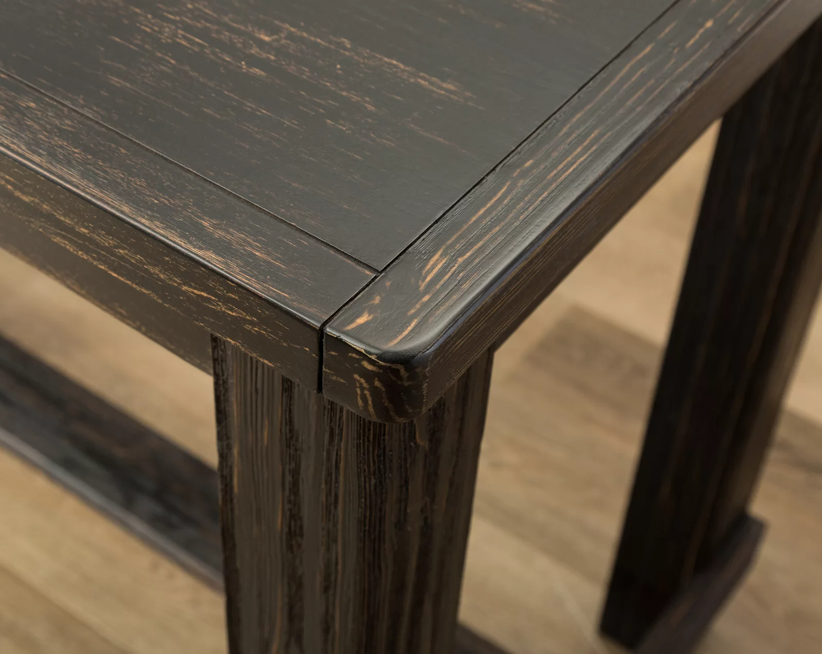 【Furniture】Bamey 6 - Person Bar Height Solid Wood Dining Set