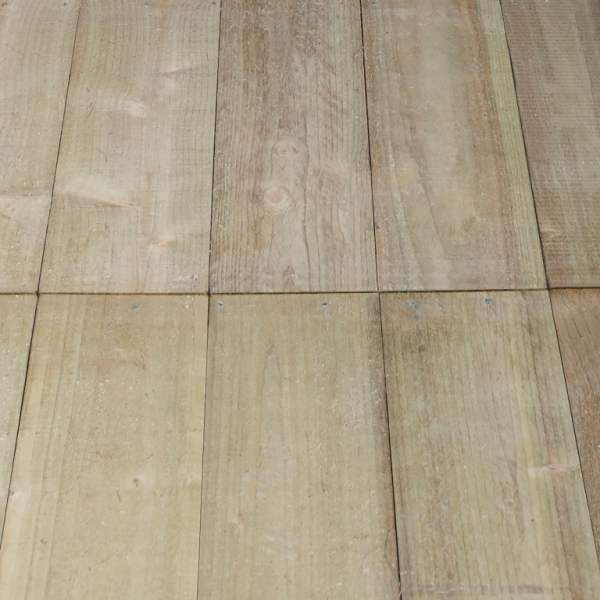 Overlap Pressure Treated 3 x 6 Pent Shed - No Window