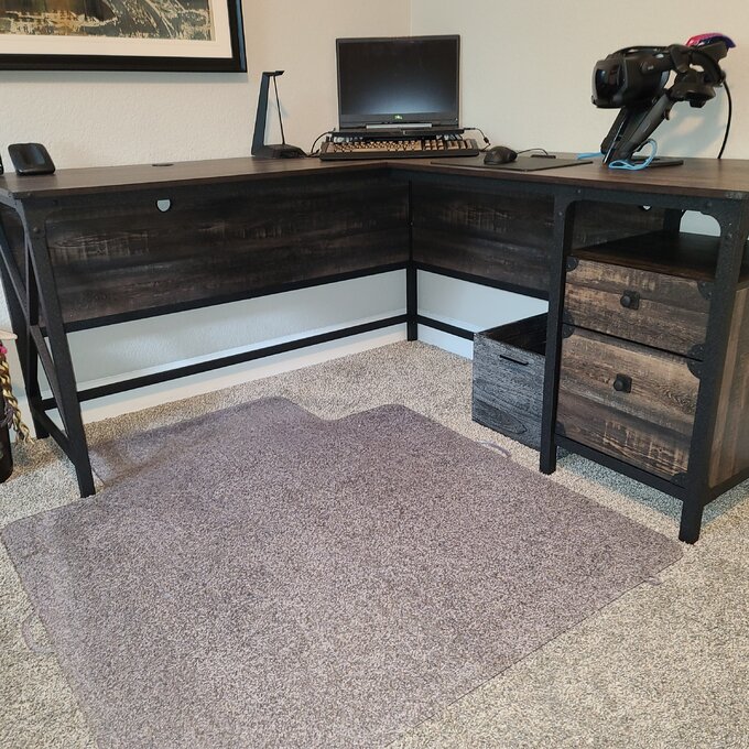 【Furniture】Hovey L-Shape Executive Desk