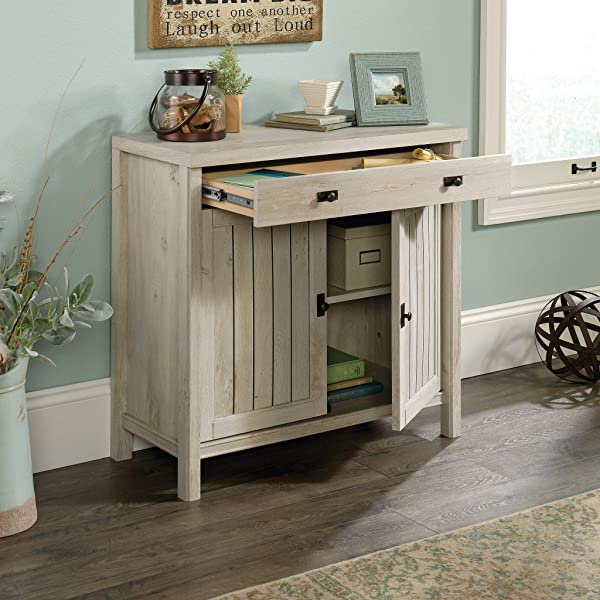 Sauder Costa Lateral File, Chalked Chestnut finish Chalked Chestnut Finish Lateral File