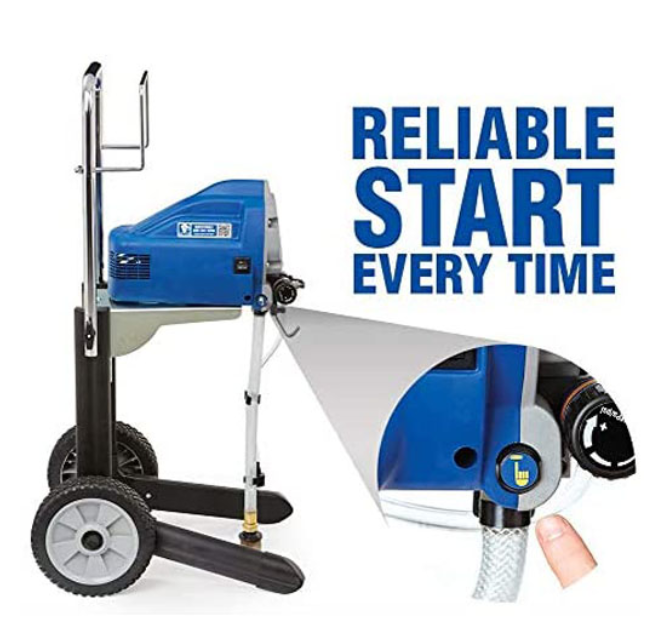 Graco Magnum 262805 X7 Cart Airless Paint Sprayer, Gray