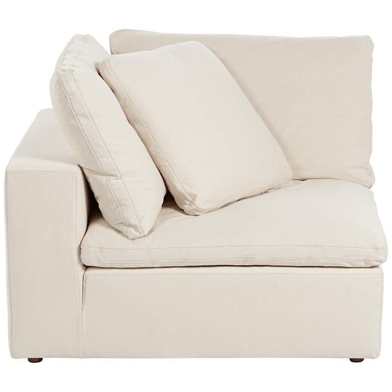 Skye Classic Natural Linen 5-Piece Modular Sectional