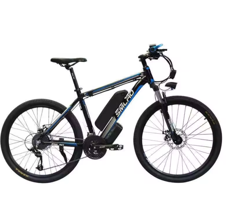 1000W 48V 17.5Ah Electric Fat Tire Bike 26