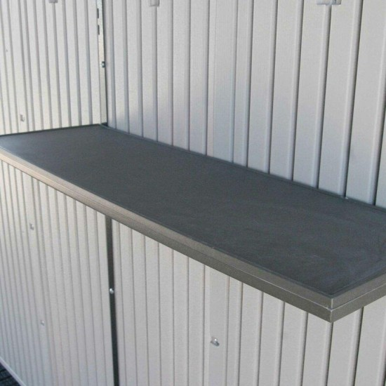 Llfetime 8 Ft. x 10 Ft. HDPE Plastic Shed Desert Sand