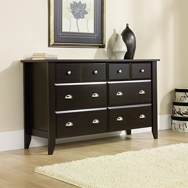 Sauder Shoal Creek Dresser, Oiled Oak finish Oiled Oak Finish Dresser