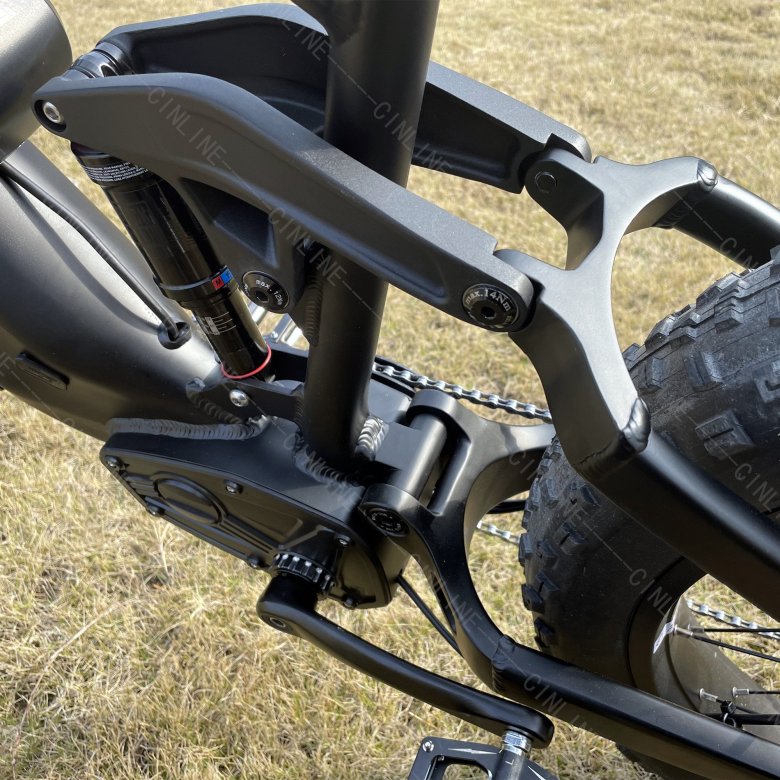 Fahrrad Elektrofahrrad 48V 1500W Elektrische Mountainbikes für Erwachsene Fat Tire Doppelbatterie 26x4.0 '' Vollfederung EMTB