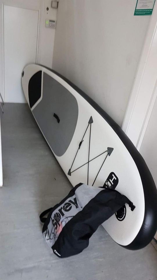 Sports&Outdoors】【BS】SUP Inflatable Stand Up Paddle Board Set Inc Paddle,