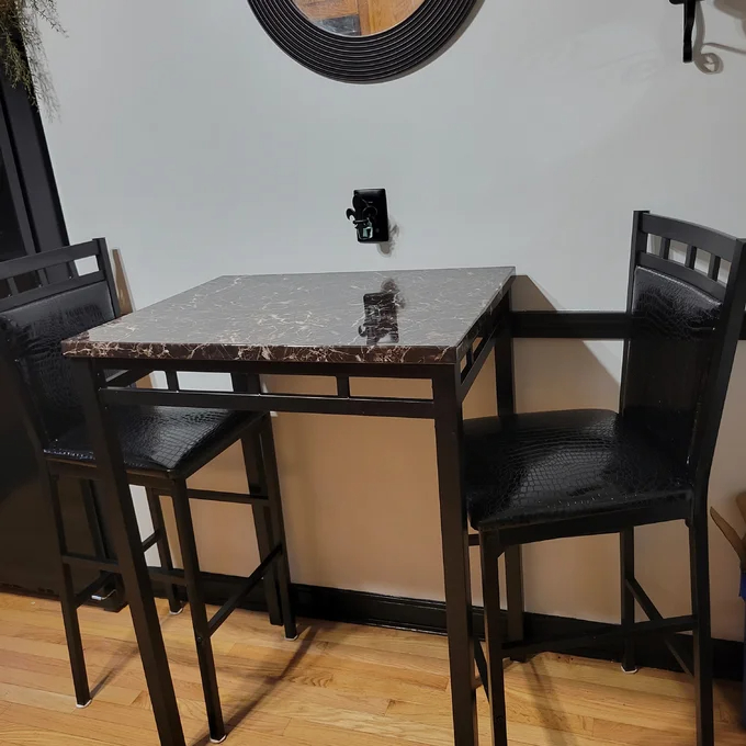 【Furniture】Kissner 2 - Person Bar Height Dining Set