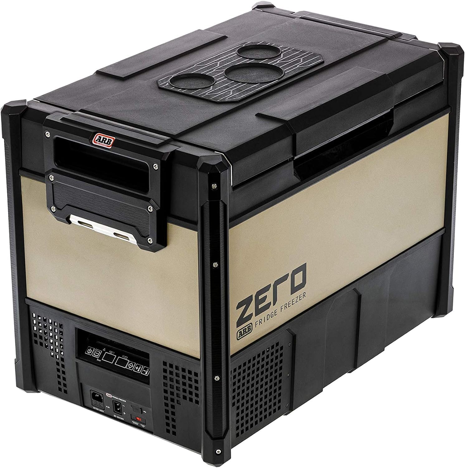 ARB 10802692 ZERO Portable Fridge Freezer 73 Qts Dual Zone Independent Bluetooth Controlled, 12/110V For Car, Boat, Truck, SUV, RV, Ideal for Camping, Outdoor, Fishing