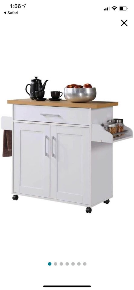 Hodedah kitchen island