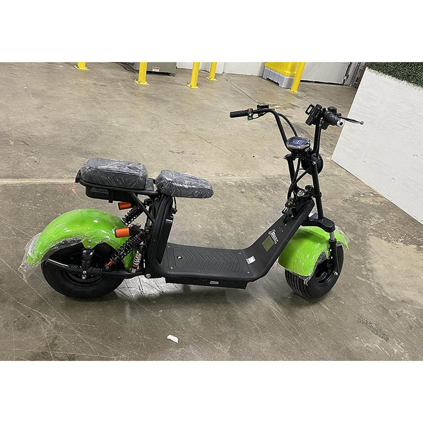 Adult Electric Fat Tire Scooter 60V Citycoco Bike 2000W Scooter Up To 24 MPH