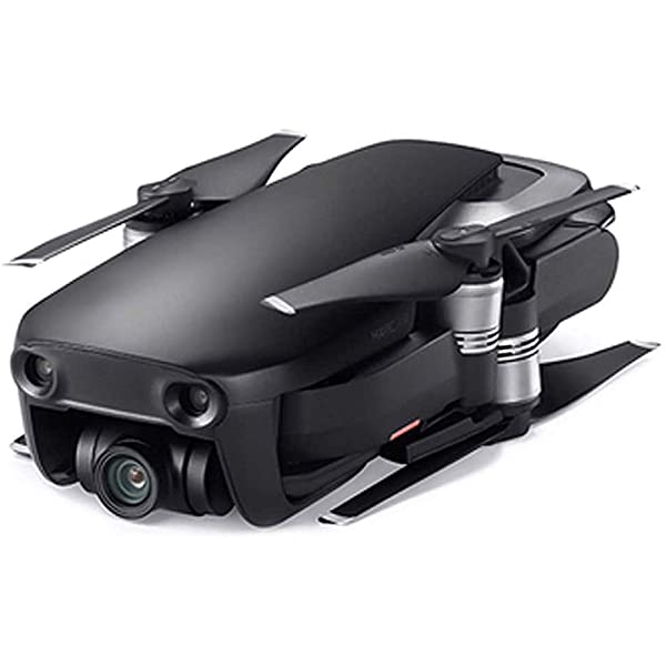 DJI Mavic Air Quadcopter with Remote Controller - Onyx Black Black Base