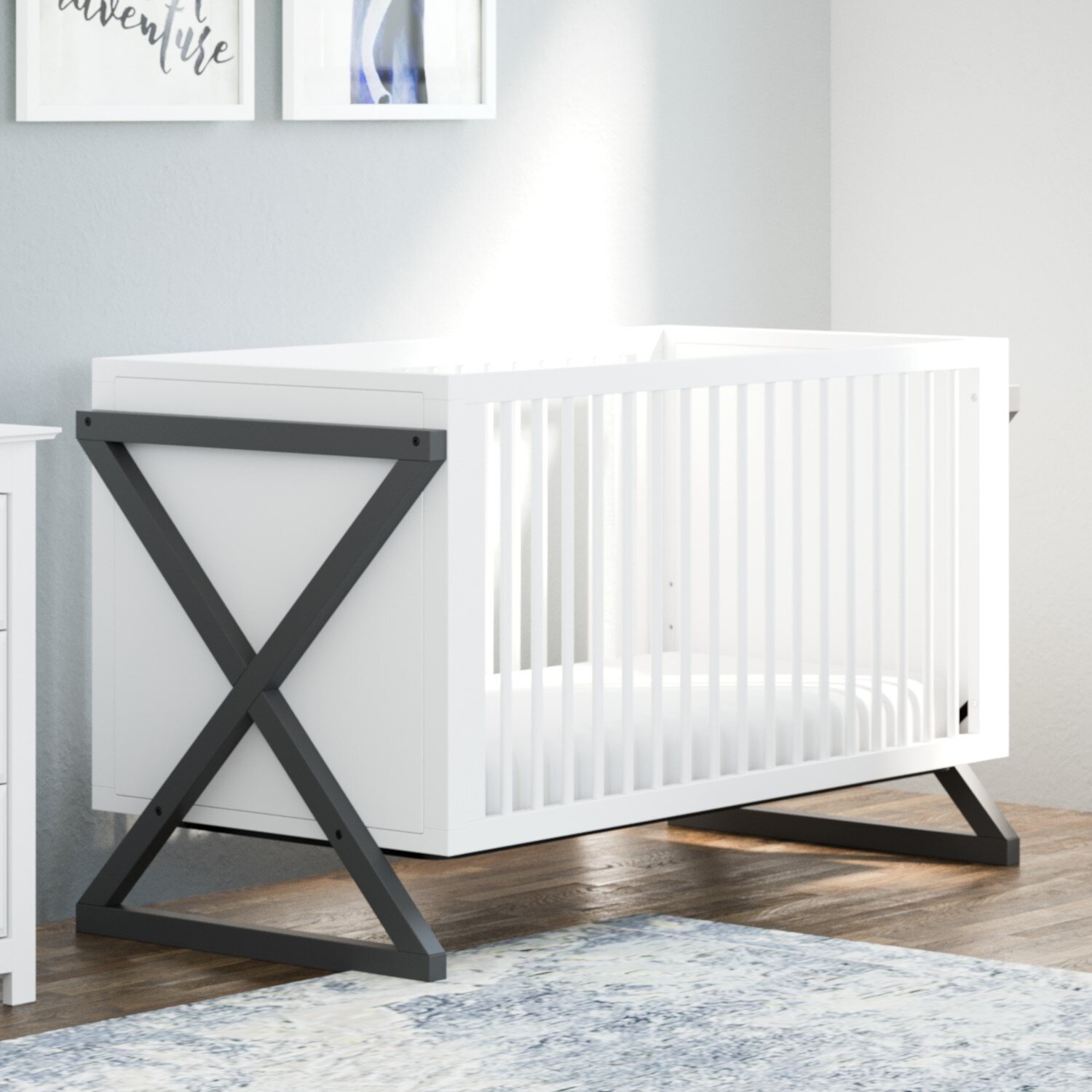 【Baby&Kids】Equinox 3-in-1 Convertible Crib