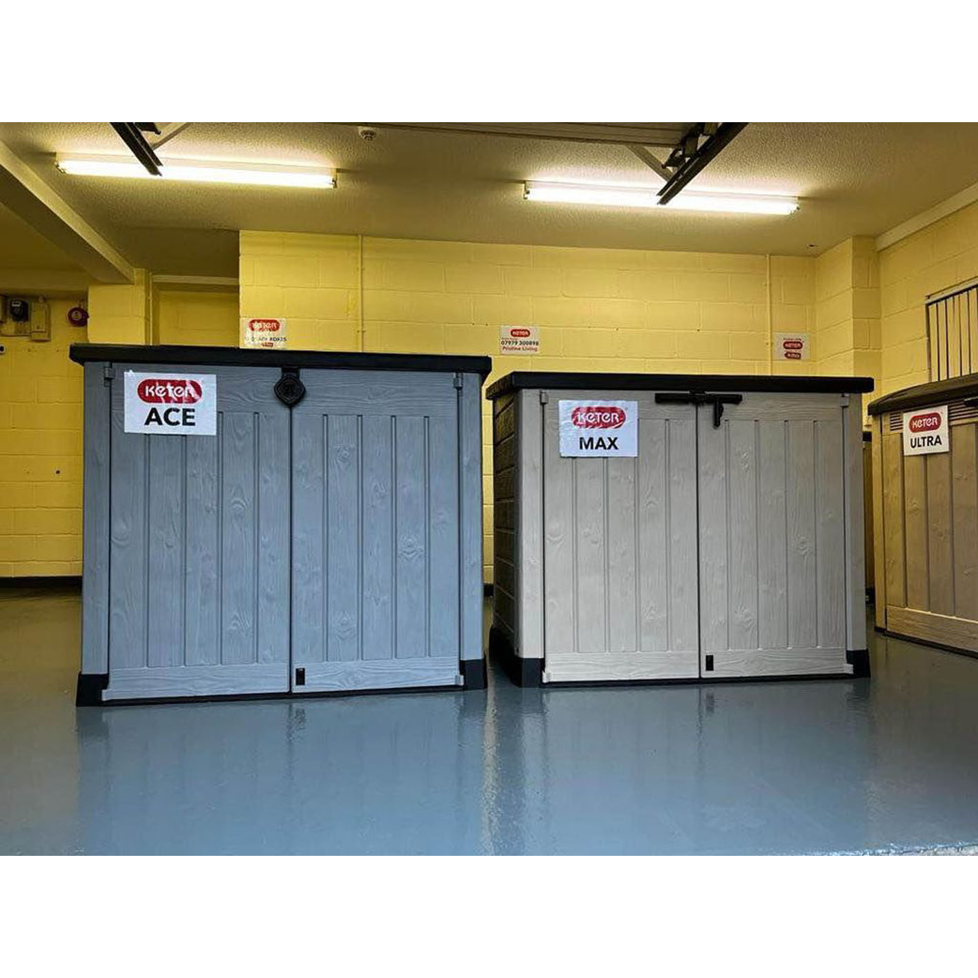 Keter Store It Out Max 1200L Outdoor Garden & Wheelie Bin Storage Shed