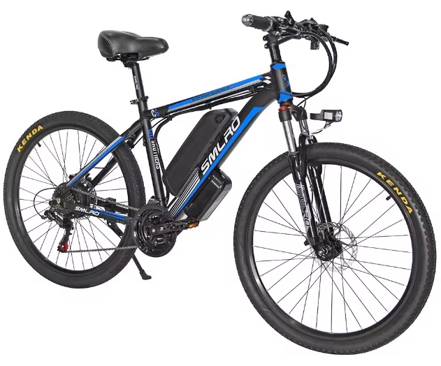 1000W 48V 17.5Ah Electric Fat Tire Bike 26