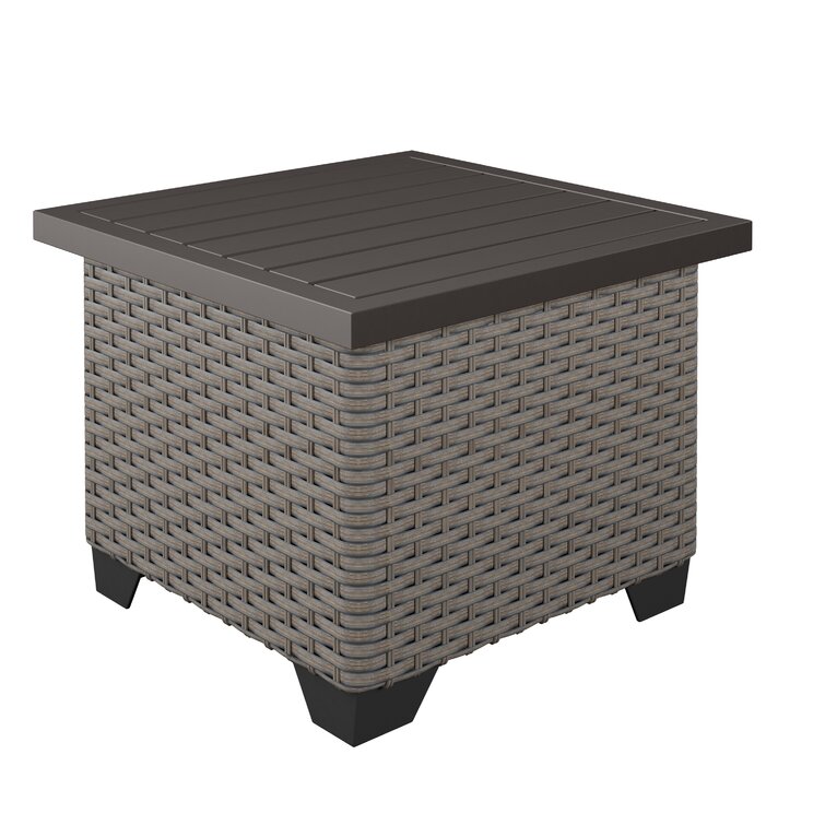 Merlyn High-Density Polyethylene (HDPE) Wicker 5 - Person Seating Group with Cushions