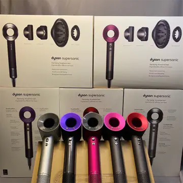 Ion Hair dryer, 1800W professional hair dryer (with powerful AC motor), anion technology, 3 hot 2 cold, 2 nozzles and 1 diffuser, ideal for family salons traveling pregnant women