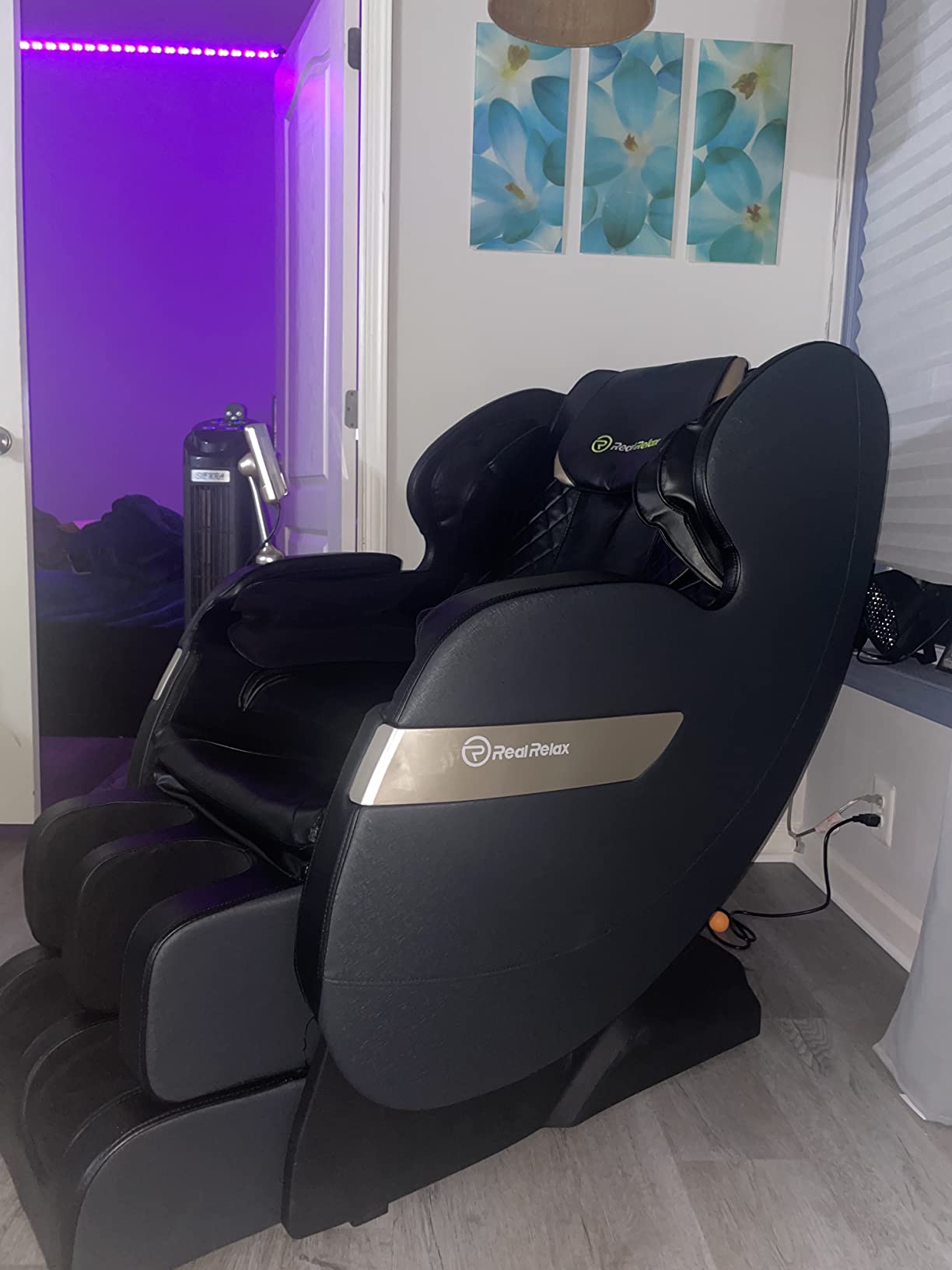 【Furniture】Real Relax 2022 Massage Chair of Dual-core S Track, Recliner of Full Body Massage Zero Gravity