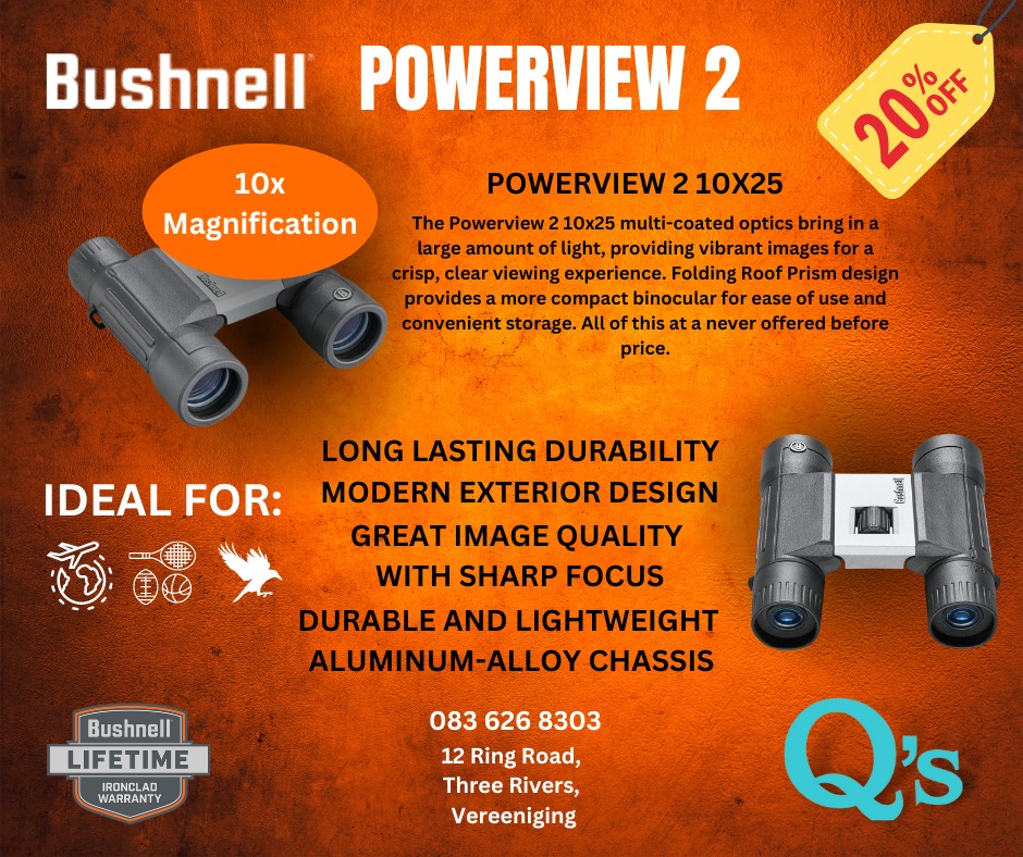 Bushnell H2O Roof Prism Binoculars