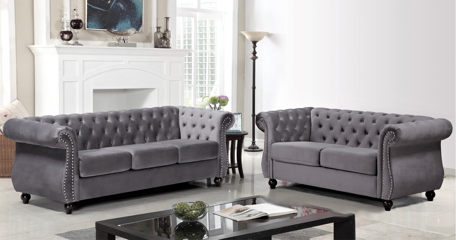 【Furniture】Felan 2 Piece Living Room Set