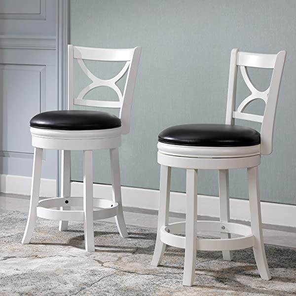 Ball & Cast Barstool, 29-Inch,2-Pack, Cappuccino Jayden Cappuccino 29-Inch,2-Pack