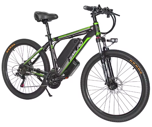 1000W 48V 17.5Ah Electric Fat Tire Bike 26