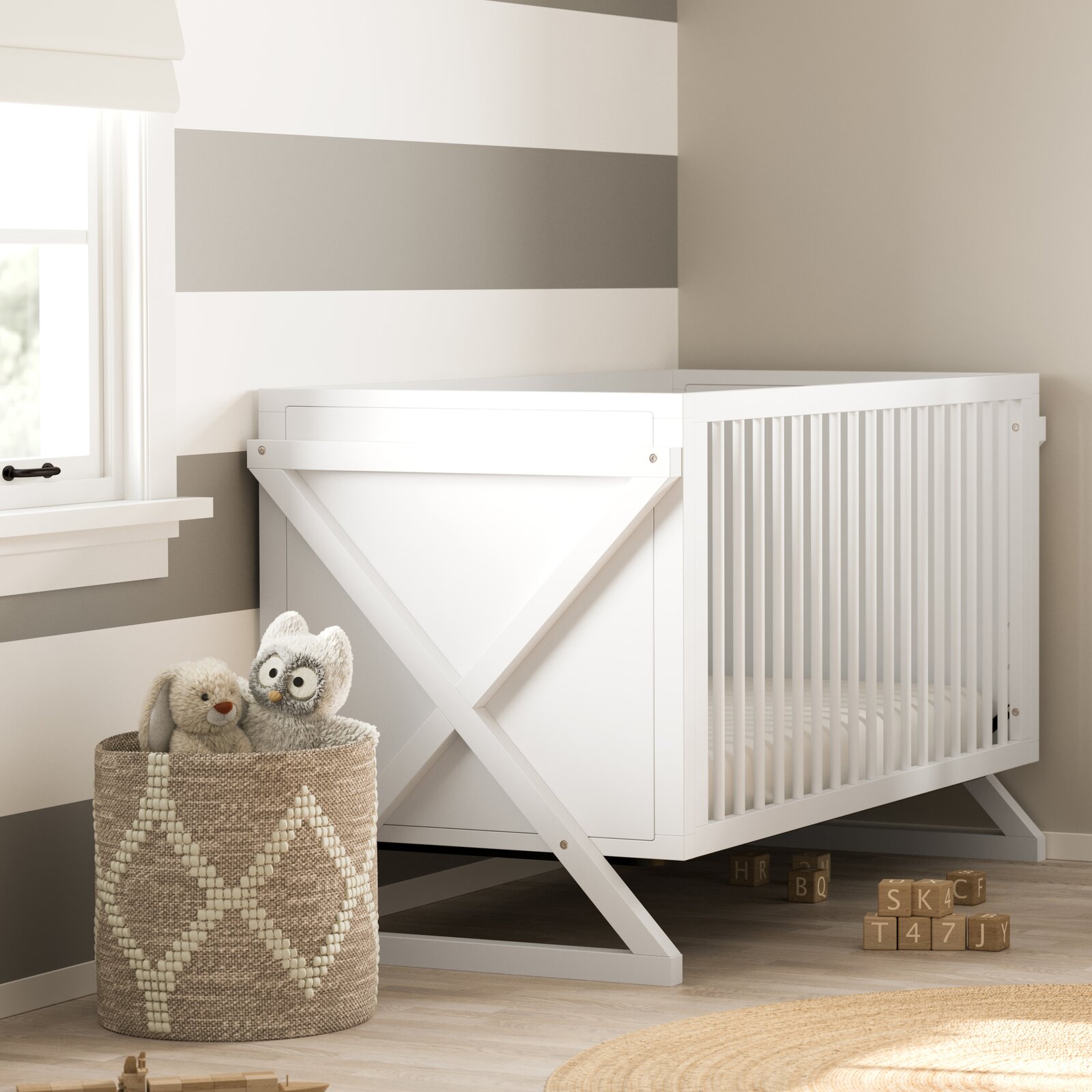 【Baby&Kids】Equinox 3-in-1 Convertible Crib