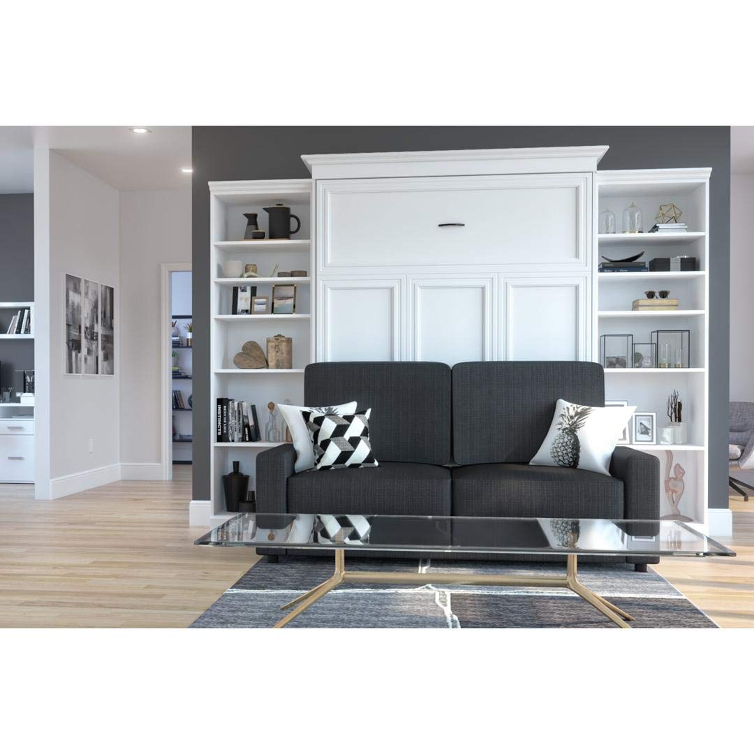 【Furniture】Versatile Collection, Queen Murphy Bed, Two Storage Units and a Sofa (115