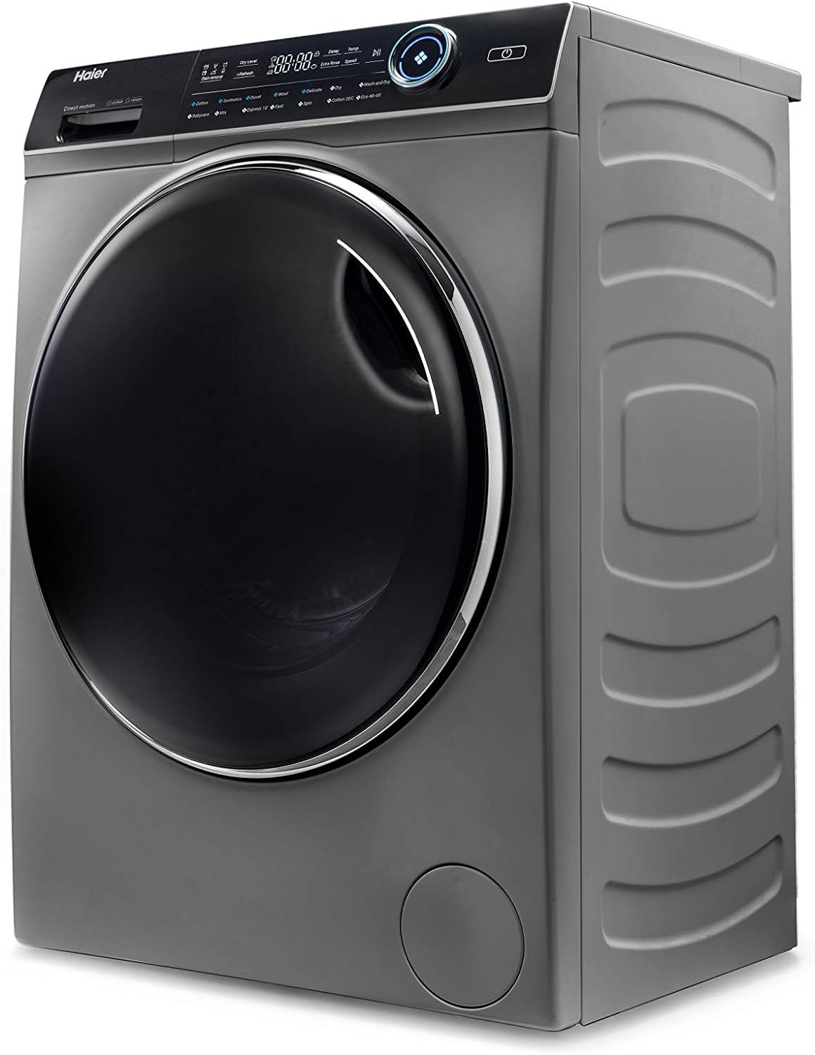 HWD100-B14979S Freestanding Washer Dryer, Direct Motion and LED Display, 1400RPM 10kg/6kg Load, Graphite [Energy Class D]
