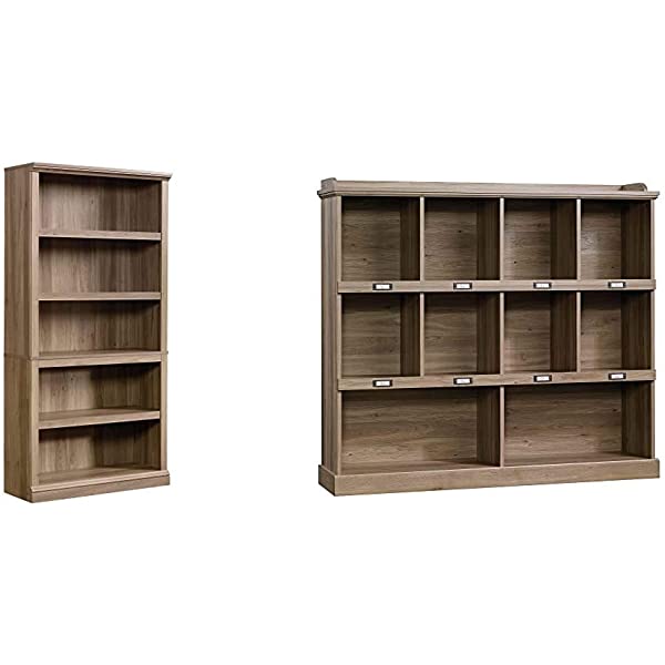 Sauder Select Collection 5-Shelf Bookcase, Washington Cherry finish Washington Cherry Finish Bookcase