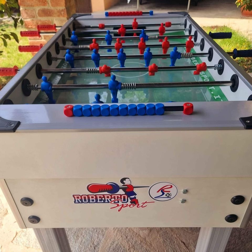 ROBERTO SPORT WHITE LIMITED EDITION PROFESSIONAL TABLE FOOTBALL