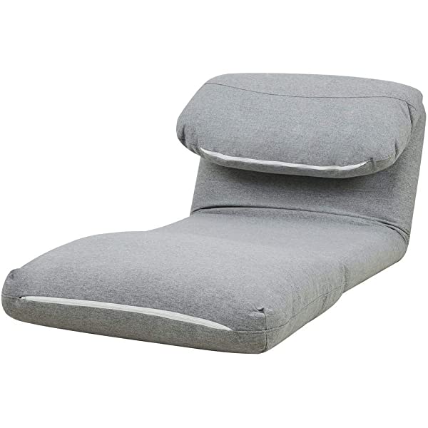 GIA Tri-Fold Sofa Bed, With Pillow, Yellow Yellow With Legs