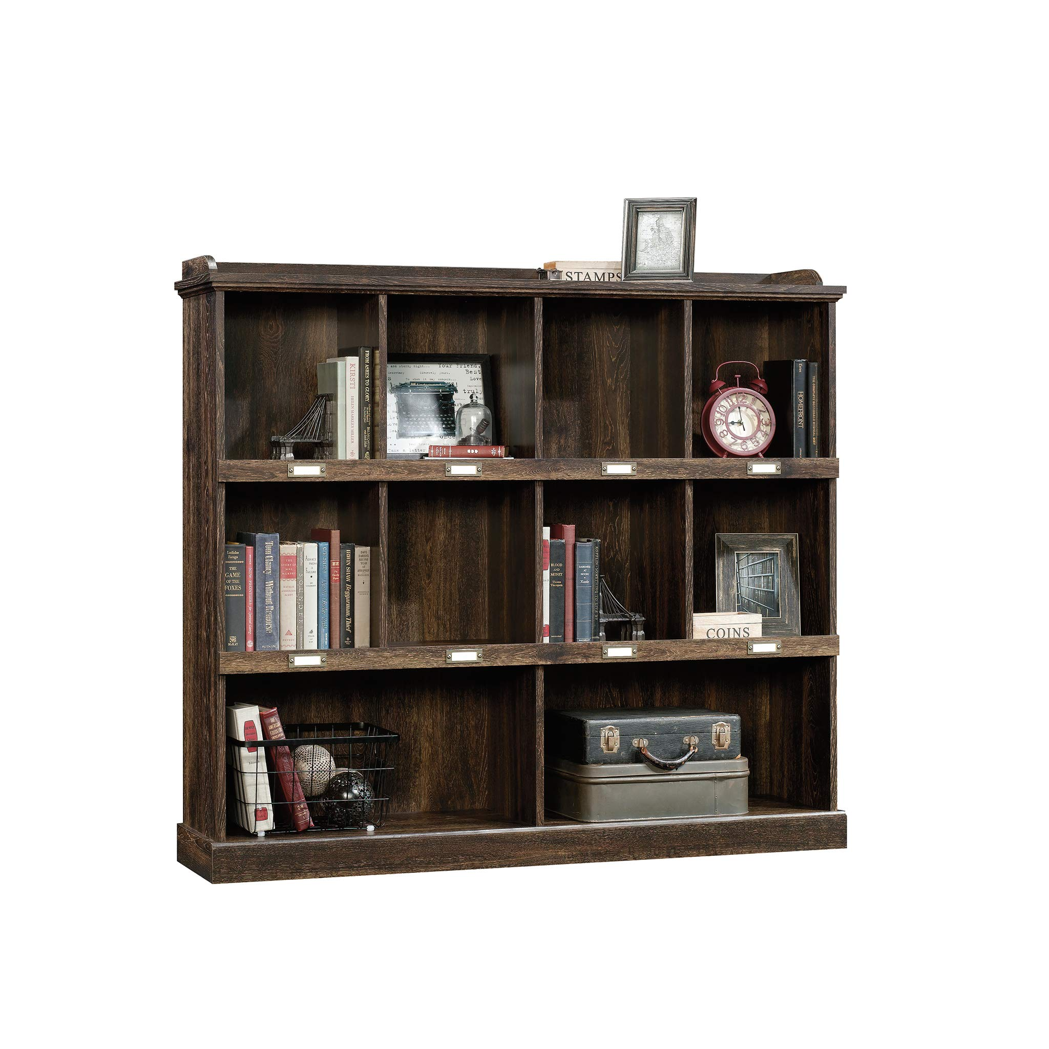 【Furniture】Sauder Barrister Lane Bookcase, Iron Oak finish